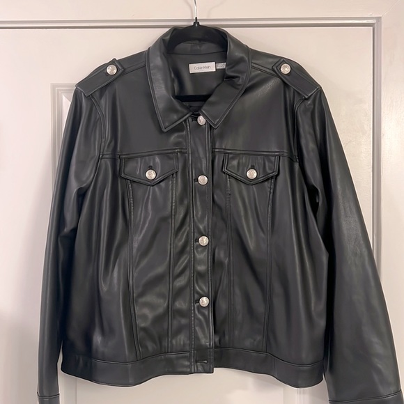 Calvin Klein Jackets & Coats Calvin Klein Military Style Faux